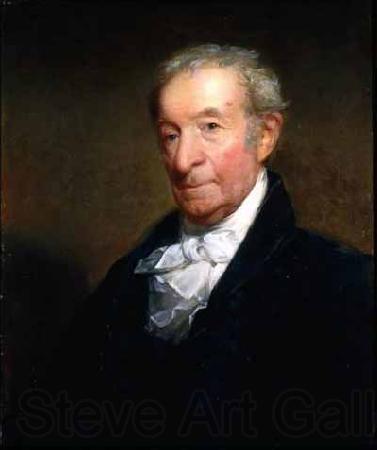 John Neagle Gilbert Stuart Norge oil painting art